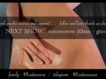 Cutieeeeva — Nude Cam Girl on Chaturbate Live nude cam model cutieeeeva on Chaturbate